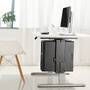 LogiLink EO0031 - Desk-mounted CPU holder - Universal - 10 kg - Black - 360° - -180 - 180°