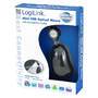 Logilink Maus USB Mini optisch  800dpi m. Kabeleinzug (ID0016)