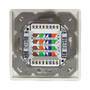 Logilink CAT 6A Auf und Unterputzdose vollgeschirmt RAL 901 (NP0124)