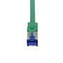 Logilink Patchkabel Ultraflex, Cat.6A, S/FTP, grün, 0,5 m (C6A025S)