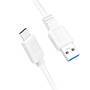 Logilink USB-C Kabel 3.2 Gen1, C/M zu USB-A/M, weiß    3 m (CU0177)