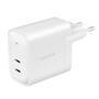 Logilink Steckdosenadapter, 2x USB-C, GaN, 40W (PA0282)