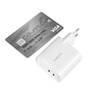 Logilink Steckdosenadapter, 2x USB-C, GaN, 40W (PA0282)