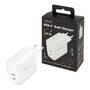 Logilink Steckdosenadapter, 2x USB-C, GaN, 40W (PA0282)