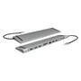 LogiLink UA0373 - Wired - USB 3.2 Gen 1 (3.1 Gen 1) Type-C - 100 W - 3.5 mm - 10,100,1000 Mbit/s - Aluminium