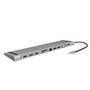 LogiLink UA0373 - Wired - USB 3.2 Gen 1 (3.1 Gen 1) Type-C - 100 W - 3.5 mm - 10,100,1000 Mbit/s - Aluminium