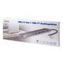 LogiLink UA0373 - Wired - USB 3.2 Gen 1 (3.1 Gen 1) Type-C - 100 W - 3.5 mm - 10,100,1000 Mbit/s - Aluminium