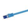 Logilink Patchkabel Ultraflex, Cat.6A, S/FTP, blau, 0,25 m (C6A016S)