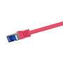 Logilink Patchkabel Ultraflex, Cat.6A, S/FTP, rot, 0,5 m (C6A024S)