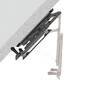 LogiLink BP0118 - 177.8 cm (70") - 200 x 100 mm - 600 x 400 mm - -75 - 0° - Plastic - Steel - Black