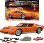 Mattel Brick Shop Hot Wheels 71 Lamborghini Miura P400 SV Bauspielzeugset (1523 Teile), für Sammler