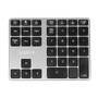 Logilink Keypad Bluetooth, mit 35 Tasten, ALU, Space grau (ID0187)