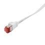 Logilink Flachpatchkabel RJ45 U/FTP Cat6 20,00m weiß (CF2111S)