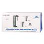 LogiLink EO0005 - Desk-mounted CPU holder - 10 kg - Black - 360° - 8.8 cm - 20.3 cm