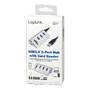 Logilink USB 3.0 HUB 3-Port, mit Kartenleser, ALU, silber (CR0045)