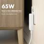 Logilink USB Steckdosenadapter 1xUSB-A, 1xUSB-C, 65W weiß (PA0368)