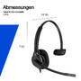 HP Poly Mission 415 Monaural USB Wired Headset Classic Bulk WW (C01A9A6#AC3)
