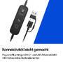 HP Poly Mission 415 Monaural USB Wired Headset Classic Bulk WW (C01A9A6#AC3)