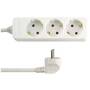 REV Ritter REV 0512246555 - 3 m - 3 AC outlet(s) - Indoor - Type F - White - 250 V