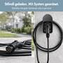 Logilink Wandhalterung m.Kabelablage f. Auto-Ladekabel,schw. (EVM0100)