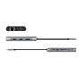 Logilink Dockingstation USB 3.2 Gen1,USB-C, 10-Port,PD,silb. (UA0383)