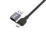 Equip Adapter GigaBit USB-C+A->RJ45     St/St  5.00m schwarz (133104)