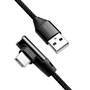 Logilink USB-Stecker USB 2.0 zu USB-C (90° gewinkelt) 0,3m (CU0137)