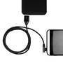 Logilink USB-Stecker USB 2.0 zu USB-C (90° gewinkelt) 0,3m (CU0137)