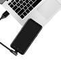 Logilink USB-Stecker USB 2.0 zu USB-C (90° gewinkelt) 0,3m (CU0137)
