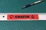 BROTHER TZE-461 Schriftbandkassetten 36 mm Bandbreite rot/schwarz Bandlange 8 Meter laminiert (TZE46