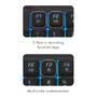 Logilink Einhand-Gaming Tastatur, beleuchtet, schwarz (ID0181)