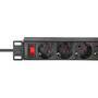 Logilink Steckdosenleiste 4-fach mit Schalter,10"(1HE),2m (PDU4B01)
