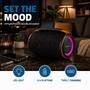 Nedis Bluetooth®-Lautsprecher / 360 min / Handgerät / 40 W / Mono / Aussenbereich / Startseite / Tragbar / Verknüpfbar / Orange / Schwarz