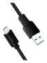 Logilink USB-C Kabel 3.2 Gen1, C/M zu USB-A/M, schwarz 1,5 m (CU0169)