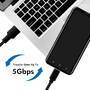 Logilink USB-C Kabel 3.2 Gen1, C/M zu USB-A/M, schwarz 1,5 m (CU0169)