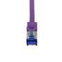 Logilink Patchkabel Ultraflex, Cat.6A, S/FTP, violett, 2 m (C6A059S)