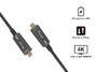 Equip Kabel USB-C3.2->C AOC  4K  PD60W  St/St  7.50m schwarz (119464)