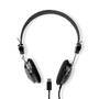 Nedis On-Ear-Kopfhörer mit Kabel / USB-C™ / Kabellänge: 1.10 m / Schwarz
