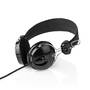 Nedis On-Ear-Kopfhörer mit Kabel / USB-C™ / Kabellänge: 1.10 m / Schwarz