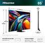 Hisense Braunware FERNSEHER 85Z RGB M-LED (85UR9S)