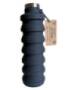Pandoo  Trinkflasche 700ml faltbar Silikon schwarz 