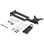 StarTech.com Wall-Mount Monitor Arm - Dual Swivel - 15 kg - 33 cm (13") - 68.6 cm (27") - 75 x 75 mm - 100 x 100 mm - Black