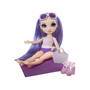MGA Entertainment Rainbow High Swim & Style Fashion Doll- Violet (Purple)