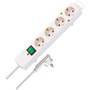 Brennenstuhl 1153120100 - 2 m - 4 AC outlet(s) - Indoor - White - 320 mm - White