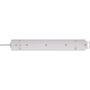 Brennenstuhl 1153320100 - 2 m - 6 AC outlet(s) - Indoor - White - 420 mm - White