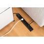 Brennenstuhl Bremounta Steckdosenleiste 6-fach Schwarz 3,00 m H05VV-F 3G1,5 TYPE F