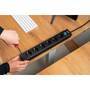 Brennenstuhl Bremounta Steckdosenleiste 6-fach Schwarz 3,00 m H05VV-F 3G1,5 TYPE F