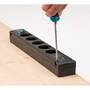 Brennenstuhl Bremounta Steckdosenleiste 5-fach mit 2 USB-Ladebuchsen Schwarz 3,00 m TYPE F