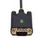 STARTECH.COM 3m USB auf Seriell Adapter COM-Retention FTDI USB-A zu DB9 Kabel USB RS232 Wechselbare 
