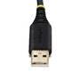 STARTECH.COM 3m USB auf Seriell Adapter COM-Retention FTDI USB-A zu DB9 Kabel USB RS232 Wechselbare 